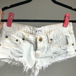 One Teaspoon Trash Whores Shorts